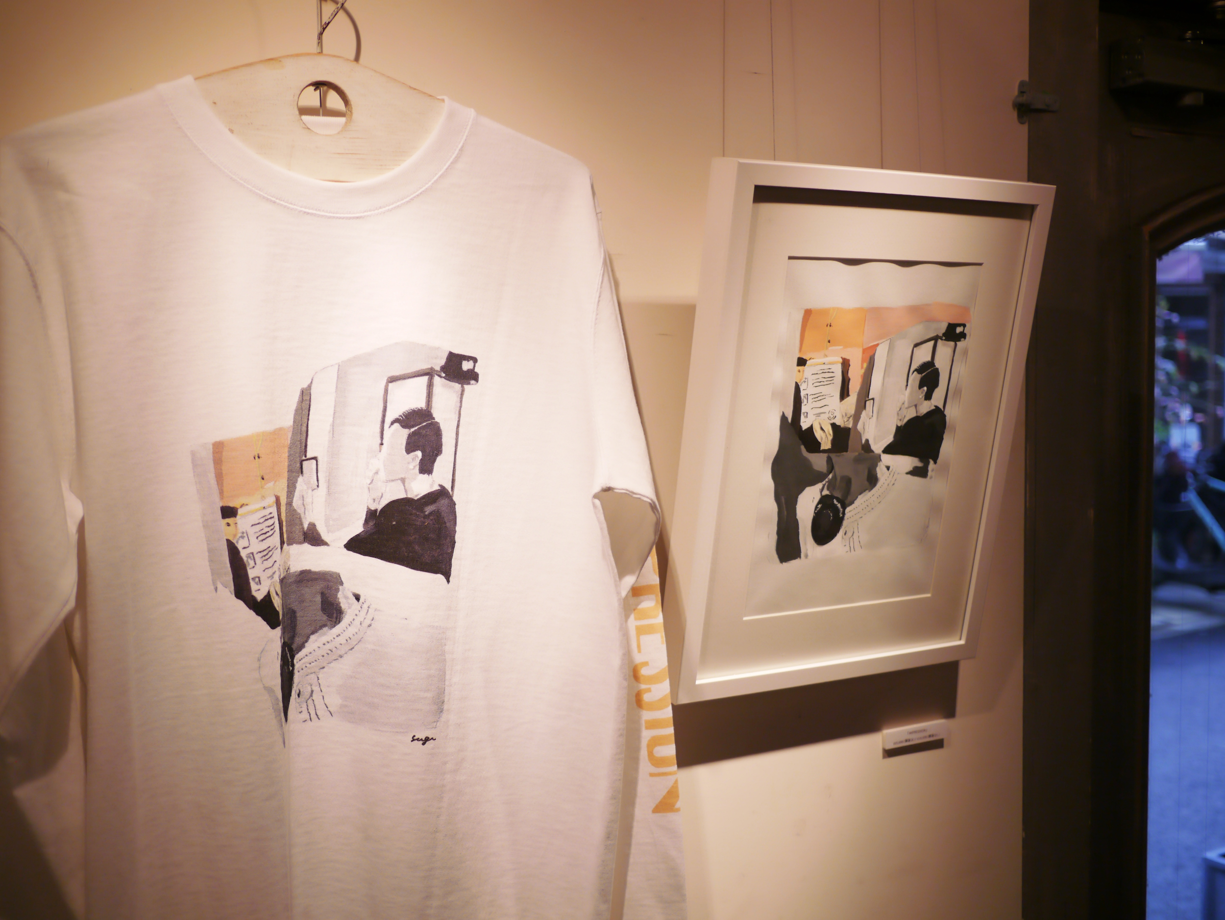 Sugi Long Sleeve T Exhibition New One Luckand ラカンド